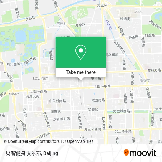 财智健身俱乐部 map