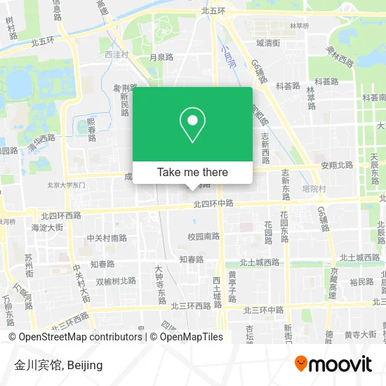 金川宾馆 map