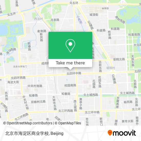 北京市海淀区商业学校 map