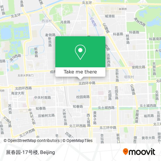 展春园-17号楼 map