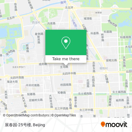 展春园-25号楼 map