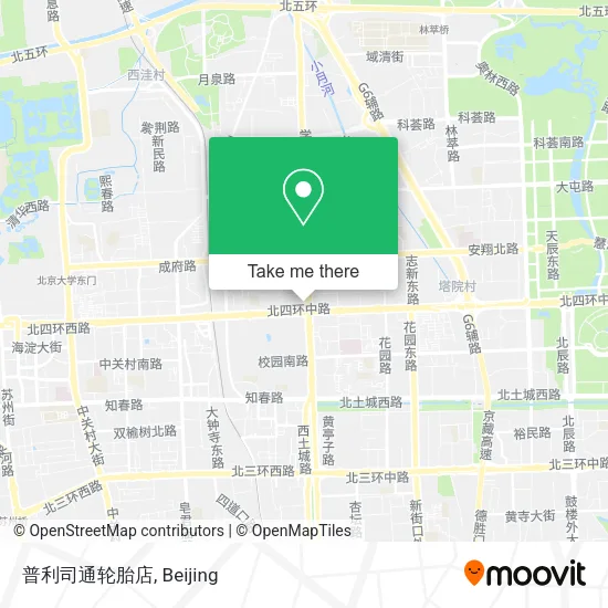 普利司通轮胎店 map