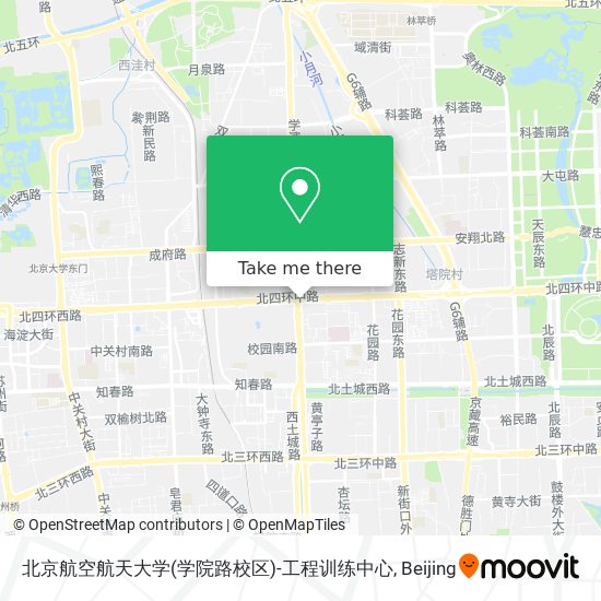 北京航空航天大学(学院路校区)-工程训练中心 map