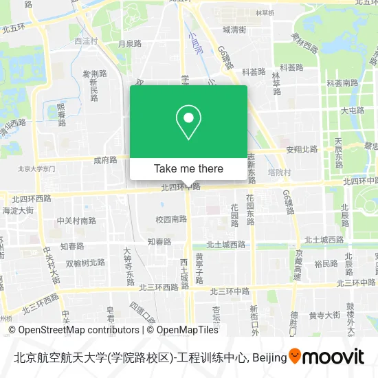 北京航空航天大学(学院路校区)-工程训练中心 map