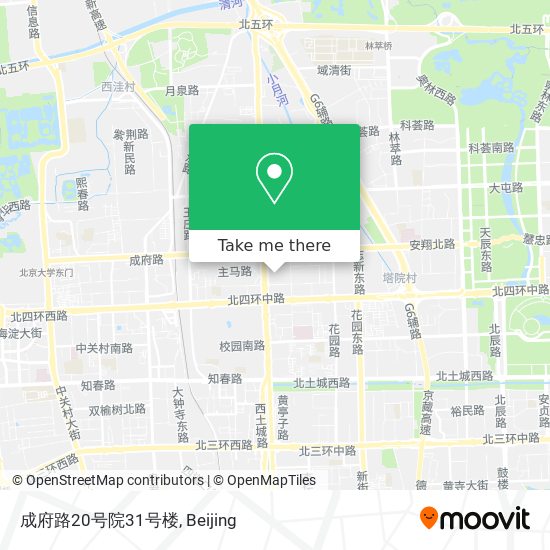 成府路20号院31号楼 map