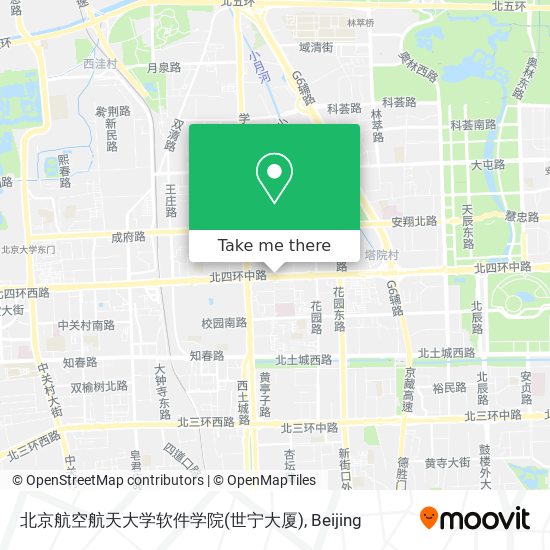 北京航空航天大学软件学院(世宁大厦) map