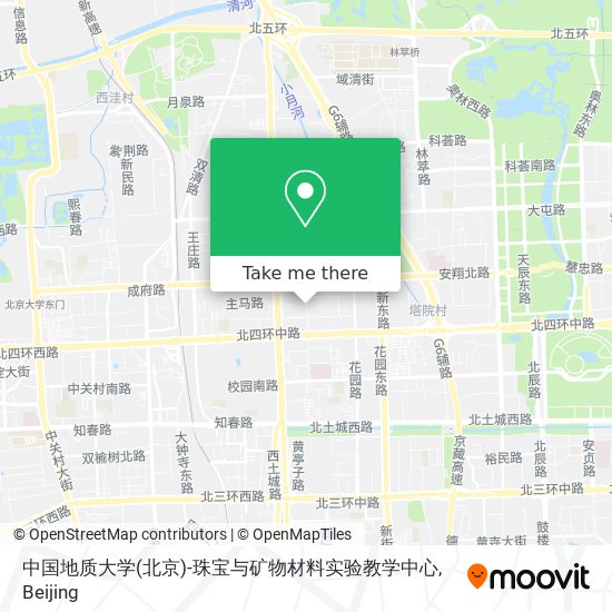 中国地质大学(北京)-珠宝与矿物材料实验教学中心 map