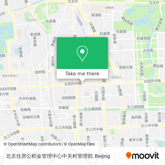 北京住房公积金管理中心中关村管理部 map