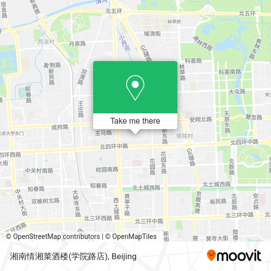 湘南情湘菜酒楼(学院路店) map