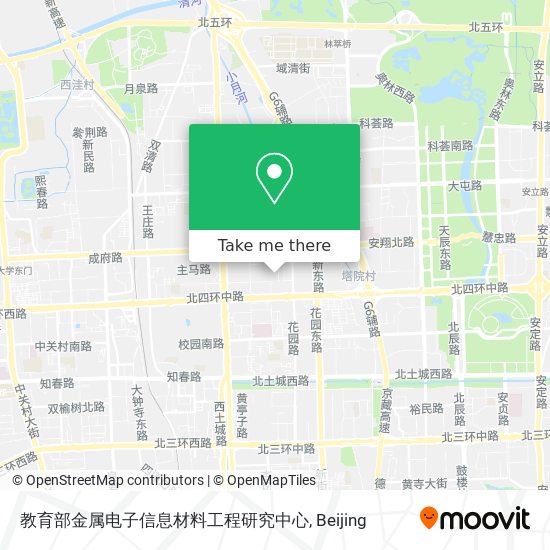 教育部金属电子信息材料工程研究中心 map