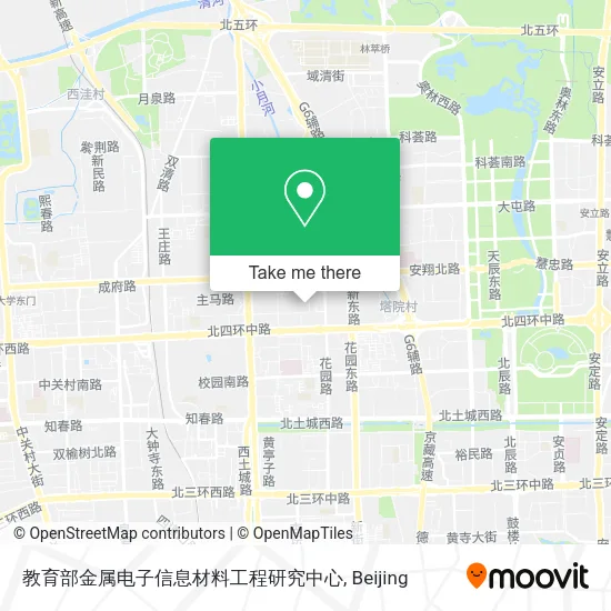 教育部金属电子信息材料工程研究中心 map