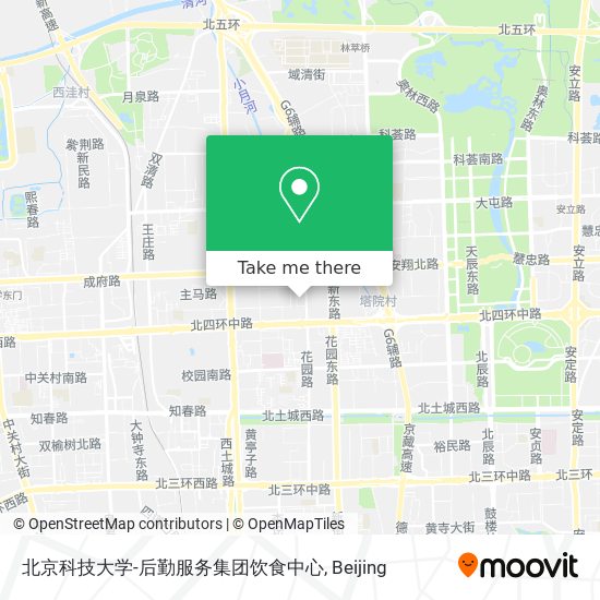 北京科技大学-后勤服务集团饮食中心 map
