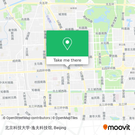 北京科技大学-逸夫科技馆 map