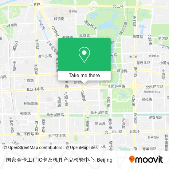 国家金卡工程IC卡及机具产品检验中心 map