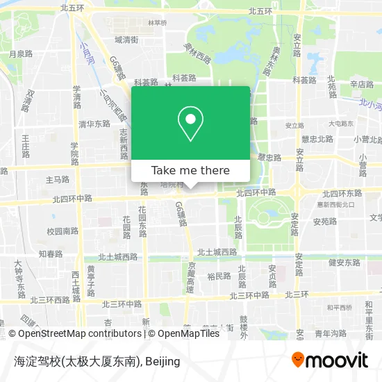 海淀驾校(太极大厦东南) map