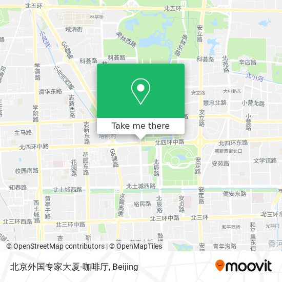 北京外国专家大厦-咖啡厅 map