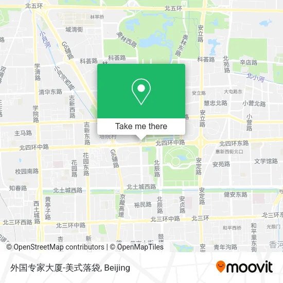 外国专家大厦-美式落袋 map