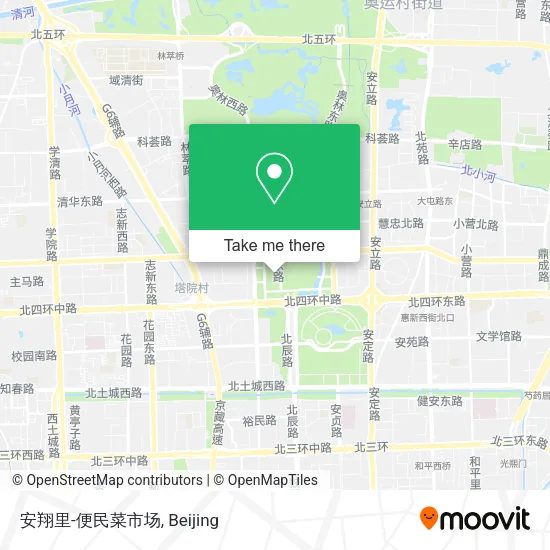 安翔里-便民菜市场 map