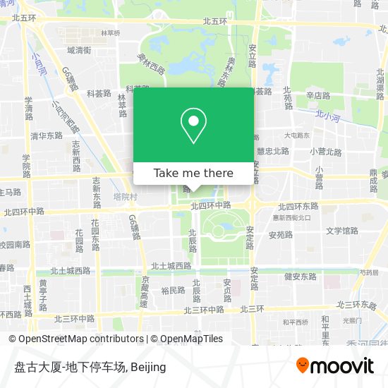 盘古大厦-地下停车场 map