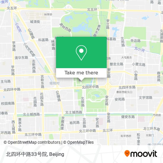 北四环中路33号院 map