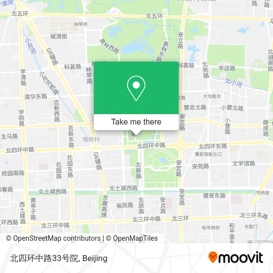 北四环中路33号院 map