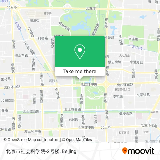 北京市社会科学院-2号楼 map