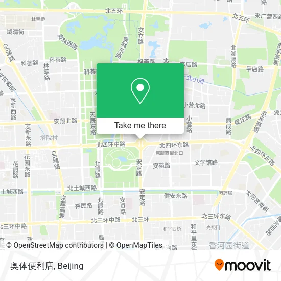 奥体便利店 map