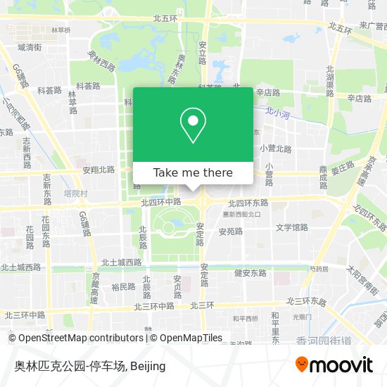 奥林匹克公园-停车场 map