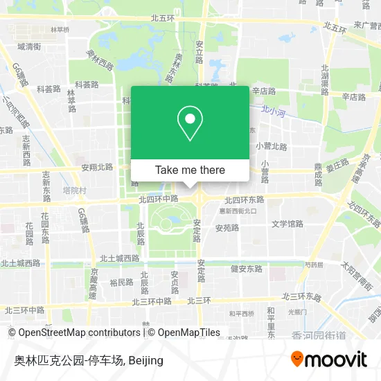 奥林匹克公园-停车场 map