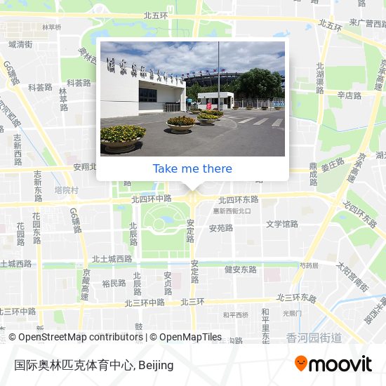 国际奥林匹克体育中心 map