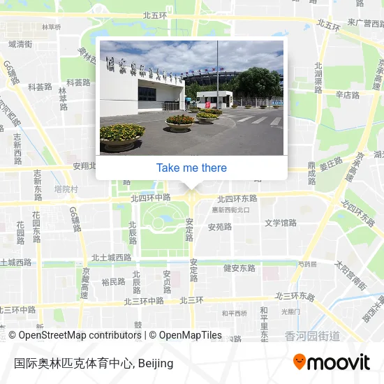 国际奥林匹克体育中心 map