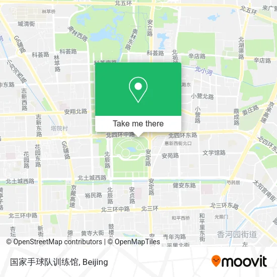 国家手球队训练馆 map