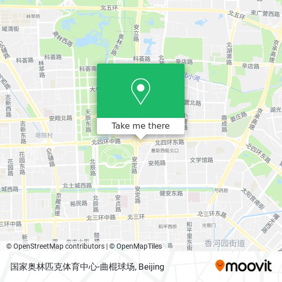 国家奥林匹克体育中心-曲棍球场 map