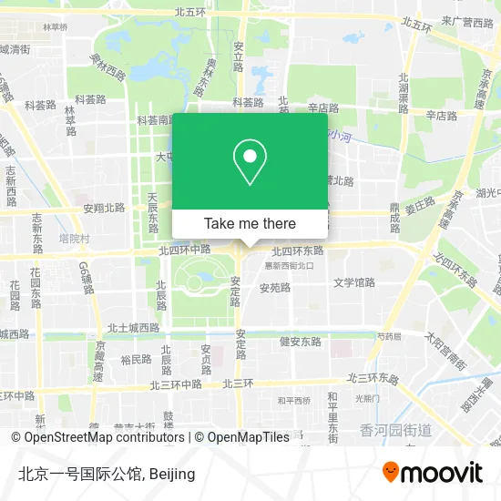 北京一号国际公馆 map