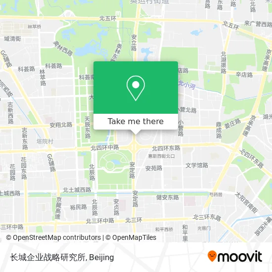 长城企业战略研究所 map
