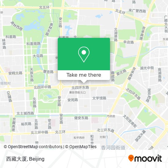 西藏大厦 map