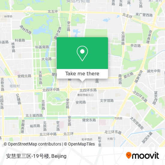 安慧里三区-19号楼 map