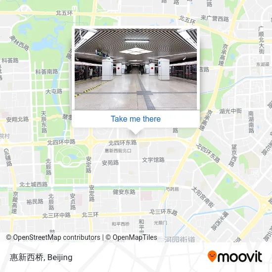 惠新西桥 map