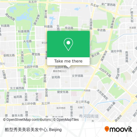 酷型秀美美容美发中心 map