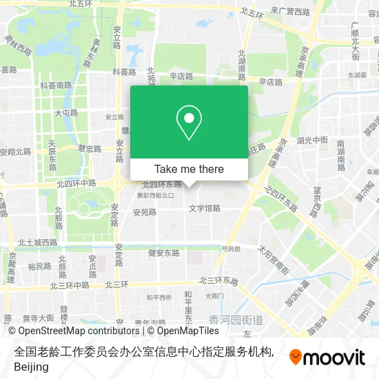 全国老龄工作委员会办公室信息中心指定服务机构 map