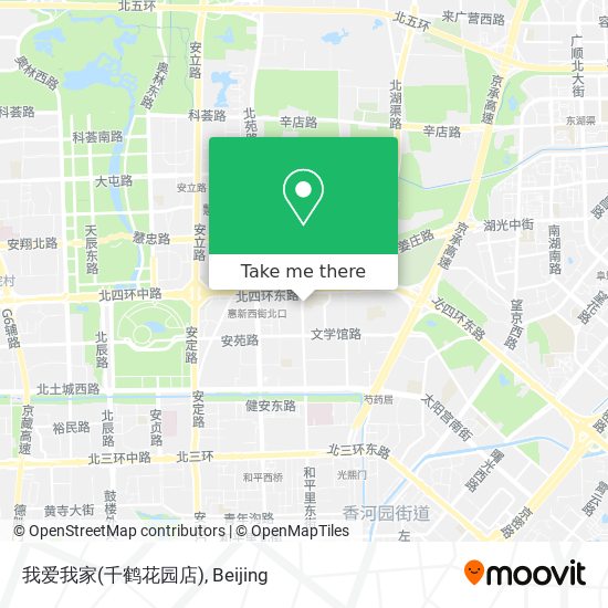 我爱我家(千鹤花园店) map