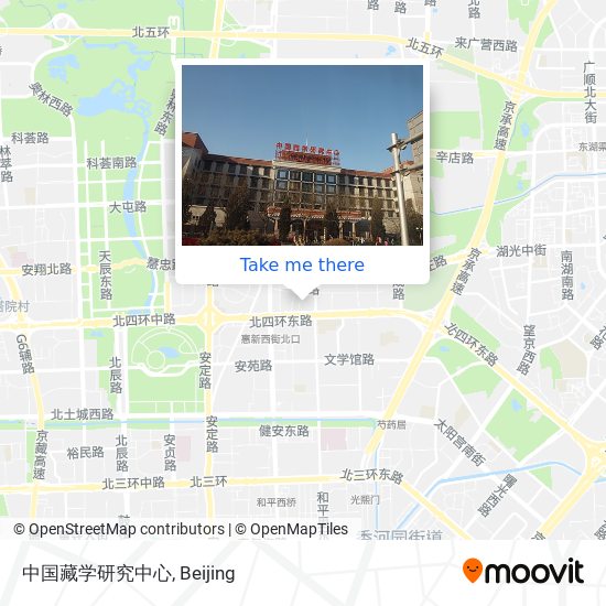 中国藏学研究中心 map