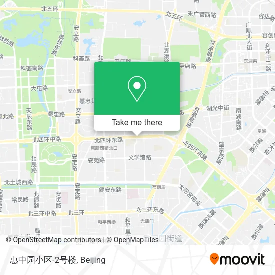 惠中园小区-2号楼 map