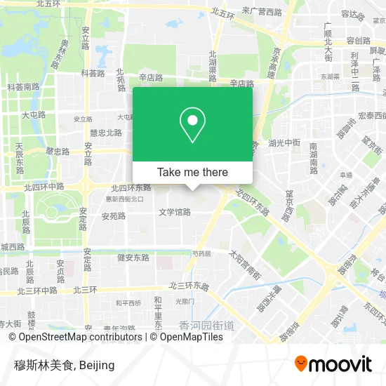 穆斯林美食 map
