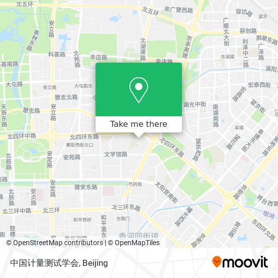 中国计量测试学会 map
