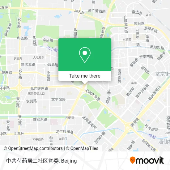 中共芍药居二社区党委 map