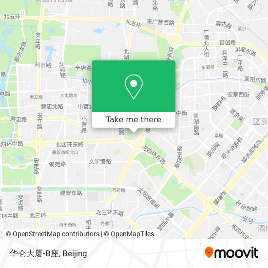 华仑大厦-B座 map