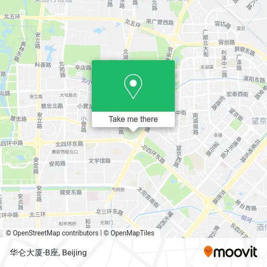 华仑大厦-B座 map