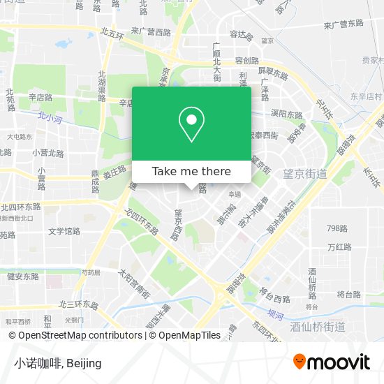 小诺咖啡 map