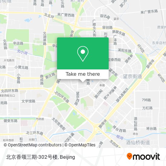 北京香颂三期-302号楼 map